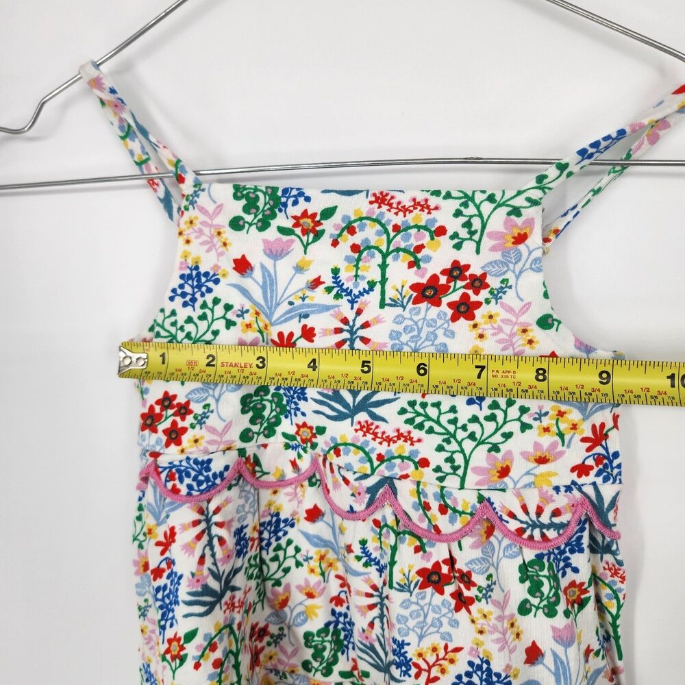 Mini Boden Girls 2-3Y Floral White Scallop Tiered Sundress NWT - Picture 9 of 9